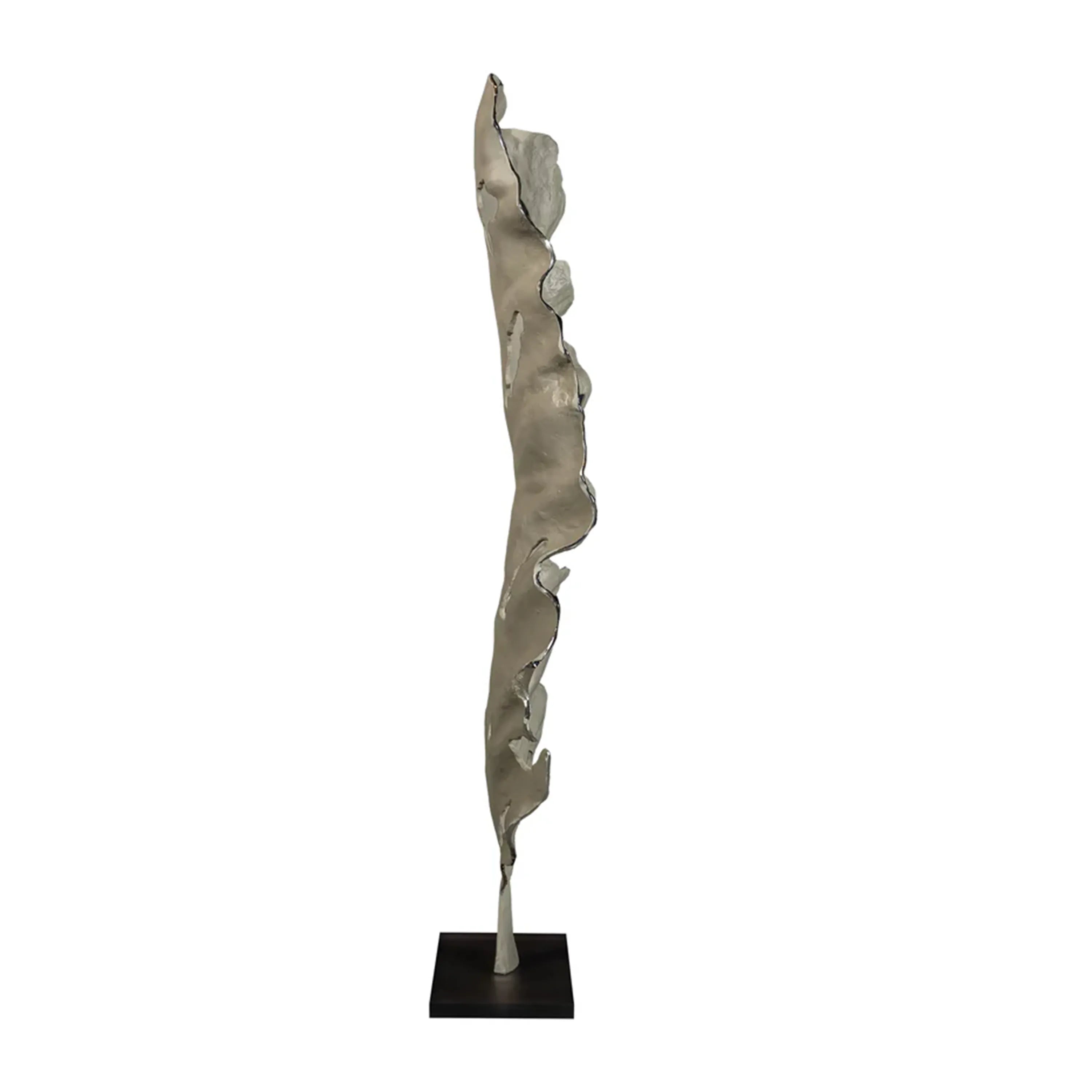 Tropical Leaf Statue Medium